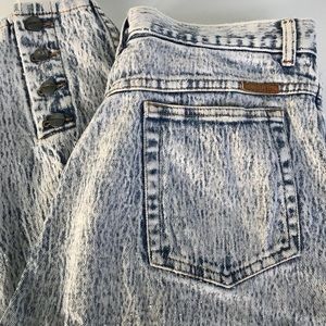 P.S. Gitano acid wash jeans high waist vintage 16